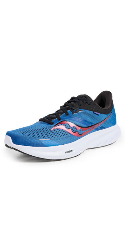Saucony Ride 16 Trainers In Blue
