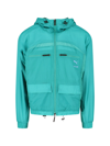 Puma X Koché Reversible Zip-up Hooded Jacket In Green