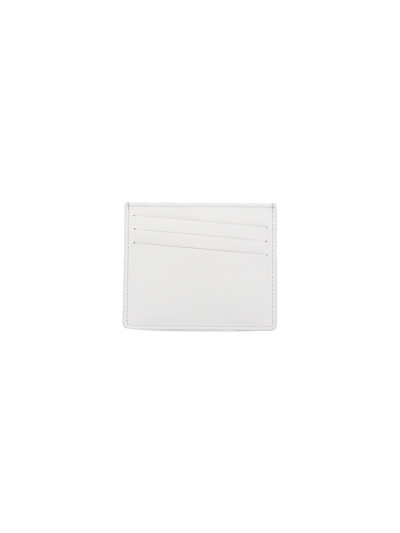 Maison Margiela "four Stitches" Card Holder In White