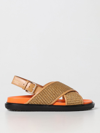 Marni Flat Sandals  Woman In Leather