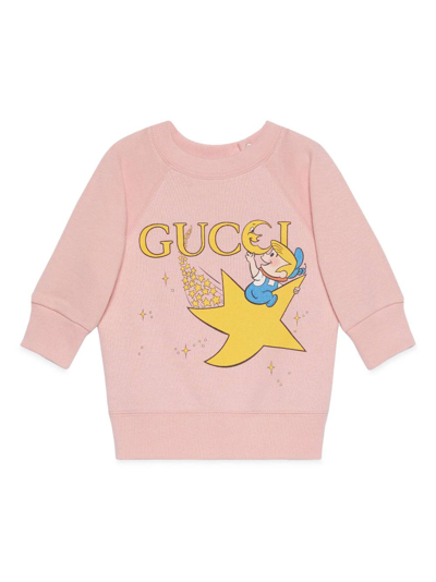 Gucci Babies' Kids X The Jetsons Printed Sweatshirt (3-36 Months) In Pink