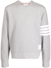 Thom Browne 4-bar Stripe Sweatshirt In Grau