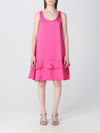 LIU •JO DRESS LIU JO WOMAN COLOR FUCHSIA,E24340007