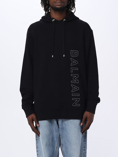 BALMAIN SWEATSHIRT IN COTTON,E46661002
