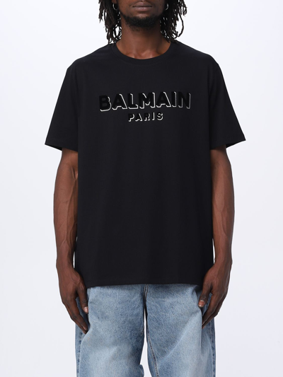 Balmain T-shirt  Herren Farbe Schwarz In Black