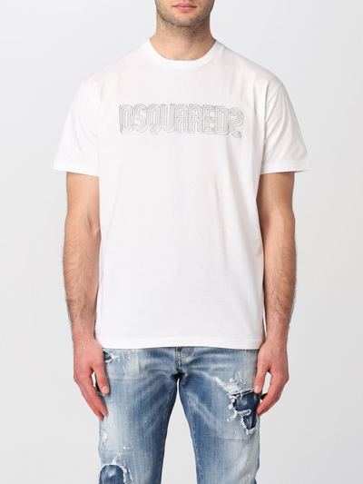 Dsquared2 T-shirt  Herren Farbe Weiss In White