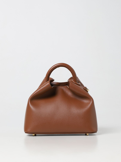 Elleme Baozi Handbag In Brown