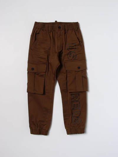 Dsquared2 Junior Pants  Kids Color Brown