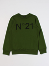 N°21 Sweatshirt In Cotton In Green