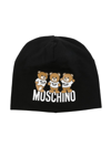 MOSCHINO LOGO-PRINT HAT