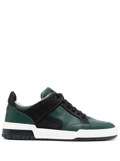 Jacob Cohen Shooter Logo Hi-top Sneakers In Green