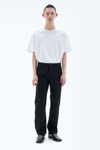 Filippa K Cotton Carpenter Trousers In Black