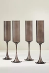 Anthropologie Set Of 4 Morgan Flutes