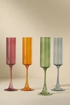 Anthropologie Set Of 4 Morgan Flutes