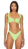 L*space Willow Bikini Top In Cucumber