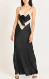 Loveshackfancy Women's Serita Silk Maxi Dress In Black