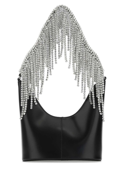 Kara Embellished Zip In Black