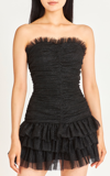Loveshackfancy Women's Lolisa Bow-detailed Mini Dress In Black