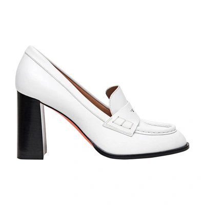 Santoni Leather High-heel Pumps In I70