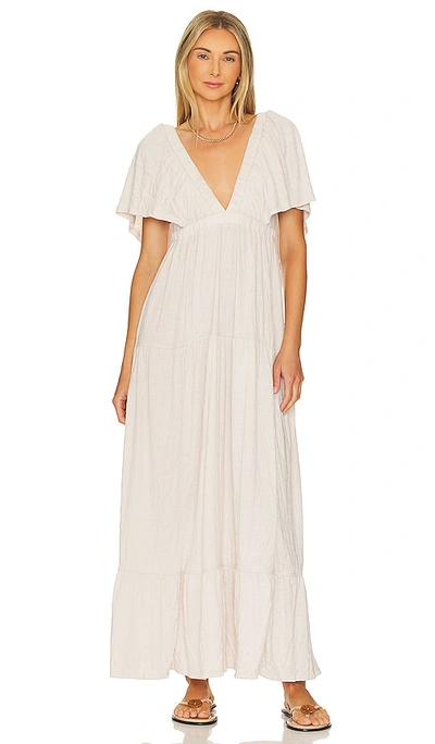 Free People La La Maxi In Taupe