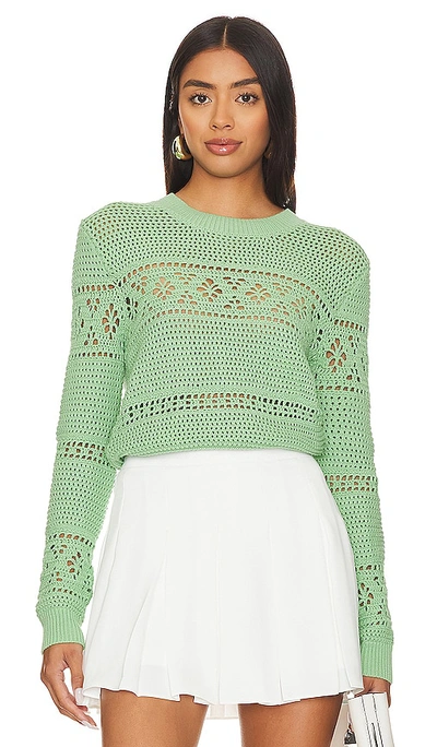 27 Miles Malibu Tula Sweater In Green