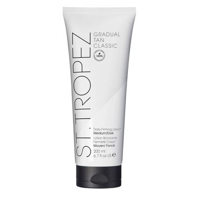 St Tropez Gradual Tan Body Lotion Medium-dark 200ml In White