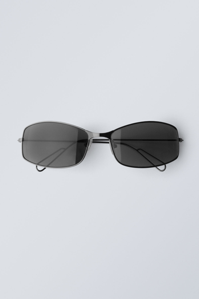Weekday Flash Sunglasses In Black