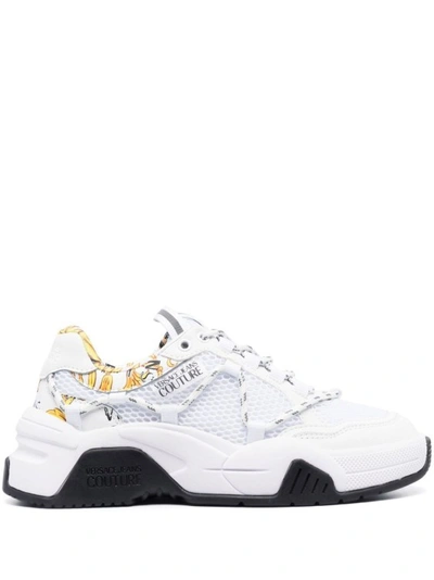 Versace Jeans Couture Stargaze Sketch Couture Trainers In White