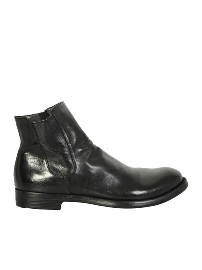 Officine Creative Hive Ankle Boots In Black