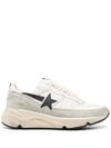 Golden Goose Lace-up Sneakers In White