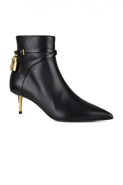 Tom Ford Padlock Boot In Black