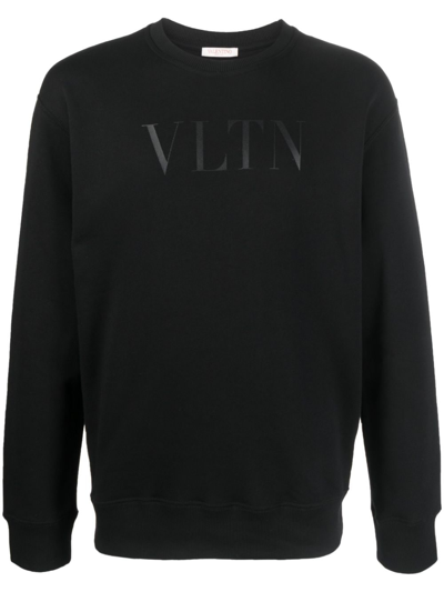 VALENTINO VLTN LOGO印花棉卫衣