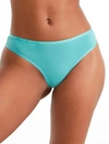 Bare The Easy Everyday Cotton Thong In Lagoon