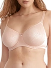 Parfait Pearl Seamless Minimizer Bra In Cameo Rose