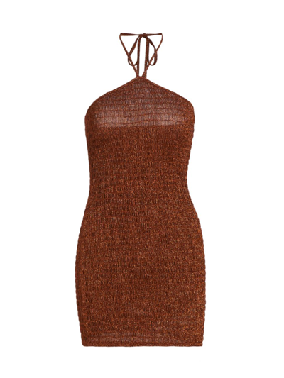 Zeynep Arcay Ruched Mini Dress
