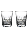 Waterford Irish Lace 2-piece Double Old-fashioned Glass Set