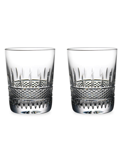 Waterford Irish Lace 2-piece Double Old-fashioned Glass Set