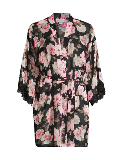 In Bloom Women's Taylor Chiffon Wrap In Black