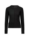Marina Moscone Women's Patchwork Pullover Sweater In Black