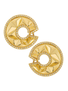 ALBERTO MILANI WOMEN'S VIA SENATO 18K YELLOW GOLD & 1.13 TCW DIAMOND HOOP EARRINGS