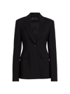 Proenza Schouler Women's Tailored Single-breasted Jacket In Black