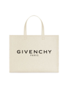 GIVENCHY WOMEN'S SMALL G TOTE SHOPPING BAG IN CANVAS