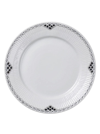 Royal Copenhagen Black Lace Salad Plate In Multi