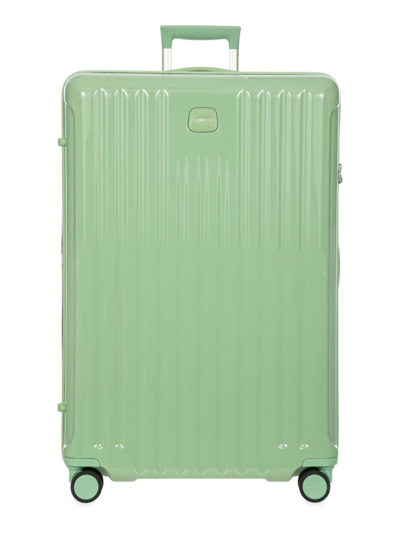 Bric's Positano 32 Expandable Spinner Suitcase In Sage Green