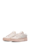 Nike Court Legacy Lift Platform Sneaker In Pink