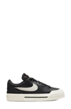 Nike Court Legacy Lift Sneakers In Black And White