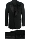 Tom Ford Two-button Wool Suit In Black