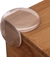 Zulay Kitchen 8 Pack Corner Protector Baby Proof Corners And Edges - Round Table Corner Protectors For Baby In Multi