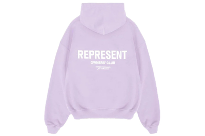 Pre-owned Represent Owners Club Sweatshirt Lilac