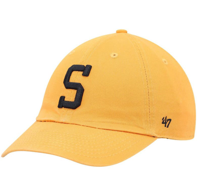 47 ' Pittsburgh Steelers Clean Up Alternate Adjustable Hat In Gold